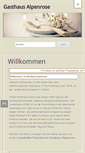 Mobile Screenshot of gasthaus-alpenrose.com